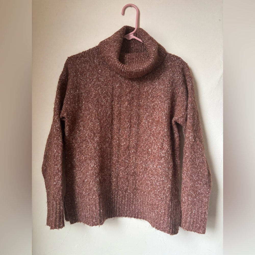 Jones NY cozy brown sweater